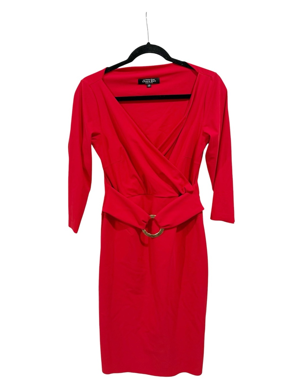 Chiara Boni La Petite Robe Red Dress Size 48
